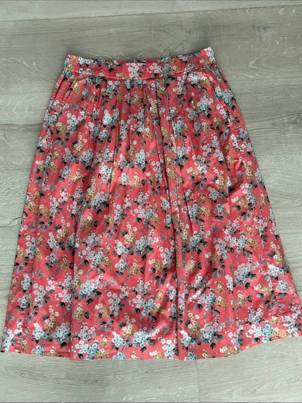 J. Crew Liberty Josephine Floral Midi Skirt Size 4